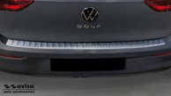 Lastskydd Rostfri Borstad Metall VW Golf VII 2019->
