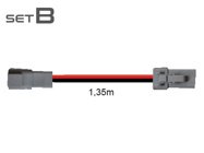 Plug & Drive 2-Polig DT Förlängningskabel 1350mm
