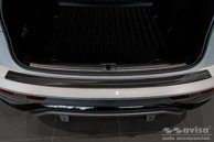 Lastskydd Rostfri Borstad Metall Svart Audi Q5 Sportsback 2020->