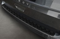 Lastskydd Mattsvart Aluminium Durkplåt till VW Caddy V 2020->