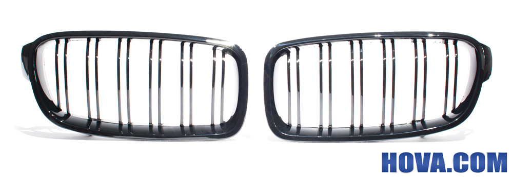 Grill Svart BMW 3-Serien F30/F31 M3-Look 2012-