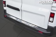 Lastskydd Rostfri Borstad Metall Opel Vivaro X82, K0 från 2014->