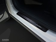 Instegslister i Blank Svart Stål Skoda Kodiaq 2016->