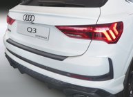 Lastskydd Svart Audi Q3 Sportback 10.2019->
