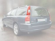 Baklampa Övre Vänster Volvo V70, XC70 2001-2007