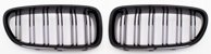 Grillar/Njurar Blanksvart BMW 5-Serien F10 Sedan / F11 Touring 2010-2017