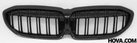 Grillar/Njurar Blank-Svart M-Look BMW 3-Serie G20, G21 2018-2022