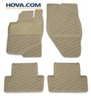 Gummimatta Beige Volvo S60 -2010