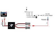 Plug & Drive Kabelsats DTP för 2 Extraljus / LED ramp