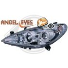 Angel Eyes Strålkastare Krom Peugeot 307 2001-2006