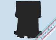 Lastrumsmatta Svart Ford Transit Custom 2012->