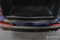 Lastskydd Rostfri Borstad Metall Svart Audi Q7 II 2015->