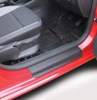 Instegslister Fram Svart ABS-Plast Skoda Fabia III Hatchback / Kombi