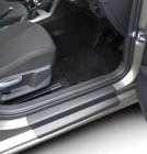 Instegslister Fram Svart ABS-Plast Vw Polo VII