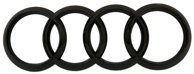Svart Audi Emblem Ringar Baklucka A6 Avant / Sedan / Allroad