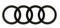 Svart Audi Emblem Ringar Baklucka A3 8V 