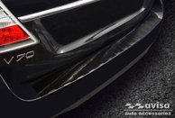 Lastskydd Rostfri Borstad Metall Svart Volvo V70 III 2014-2016