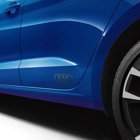 Audi A1 Sportback Ringar Dekorfolie Matt Grå