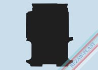 Lastrumsmatta Svart Mercedes V-Klass W447 Vito III