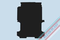 Lastrumsmatta Svart Mercedes V-Klass W447 Vito III