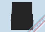 Lastrumsmatta Svart Peugeot Partner III, Citroen Berlingo, Toyota Proace City 2018->