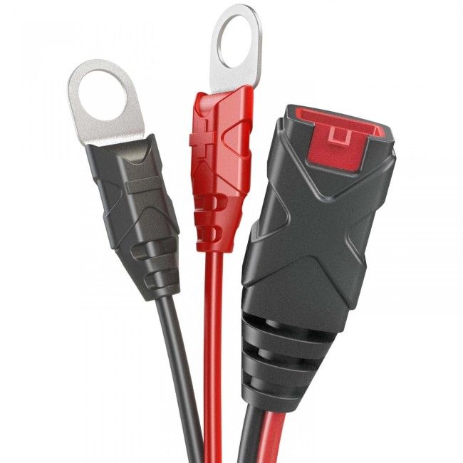 GC008 X-Connect Extension Cable For NOCO Battery Chargers - M10 Eyelet Terminal 22 Inch