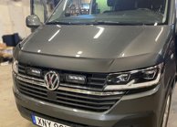 Paketpris Huvskydd och Vindavvisare Mattsvart VW Transporter T6 2015->