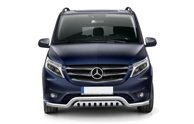 Lowbar EU frontbåge med hasplåt - Mercedes Vito W447 Facelift 2021->
