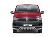 Lowbar EU frontbåge med hasplåt - VW Transporter / Multivan / Caravelle T6 2016-2019