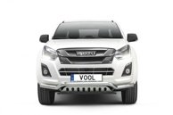Lowbar EU frontbåge med hasplåt - Isuzu D-MAX II 2017-2020