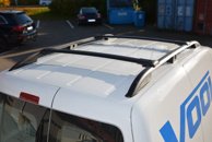 Black Standard Tv&auml;rbalkar - Ford Transit Custom I 2012-2018