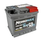 NordMax AGM Start/Stoppbatteri 12V 50Ah 540A NordMax AGM Start/Stoppbatteri 12V 50Ah 540A