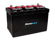 Nordmax Bilbatteri Bakelit Klassiska Fordon 12V 70Ah 400A 
