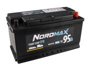 Nordmax EFB Start/Stoppbatteri 12V 95Ah 900A