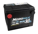 Nordmax Startbatteri Amerikanska Fordon 12V 80Ah 750 SAE