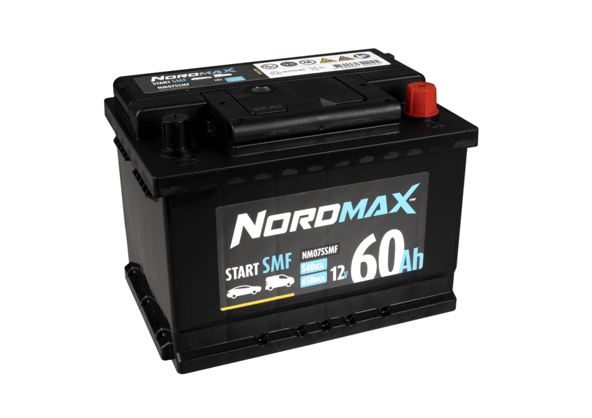 Nordmax SMF Start/Stoppbatteri 12V 60Ah 540A