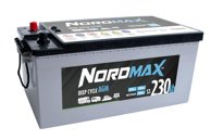 Nordmax Marin / Fritid AGM Start / Förbrukningsbatteri  12V 230Ah 1200A