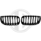 Grillar / Njurar Blanksvart till BMW X3 (E83)  2003-2006