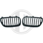Grillar / Njurar Mattsvart till BMW X3 (E83)  2007-2011
