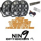 Paketpris 3 st LED Extraljus Optibeam Nine 9Tum