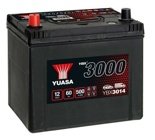 Bilbatteri SMF Yuasa YBX3014 12V 60Ah 500A