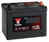 Bilbatteri SMF Yuasa YBX3030 12V 72Ah 630A