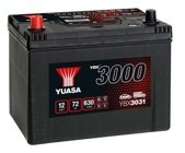 Bilbatteri SMF Yuasa YBX3031 12V 72Ah 630A
