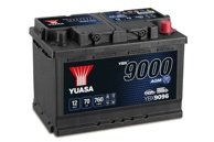 Yuasa AGM YBX9096 12V 70Ah 760A Start Stopp Plus BilBatteri