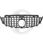 Grill Blank Svart MERCEDES-BENZ E-KLASS