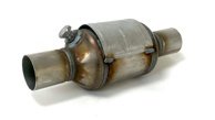 Universal Katalysator Bensin Rund Euro 3 och 4 E-Märkt 64mm