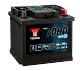 Yuasa EFB YBX7012 12V 50Ah 540A Start Stopp BilBatteri