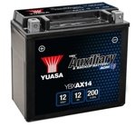 Bilbatteri Aux Backup AGM 12V Yuasa ABXAX14