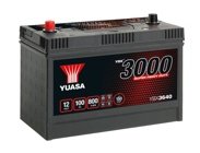Lastbilsbatteri SMF Yuasa YBX3640 12V 100Ah 800A