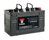 Lastbilsbatteri Yuasa YBX1643 12V 100Ah 680A